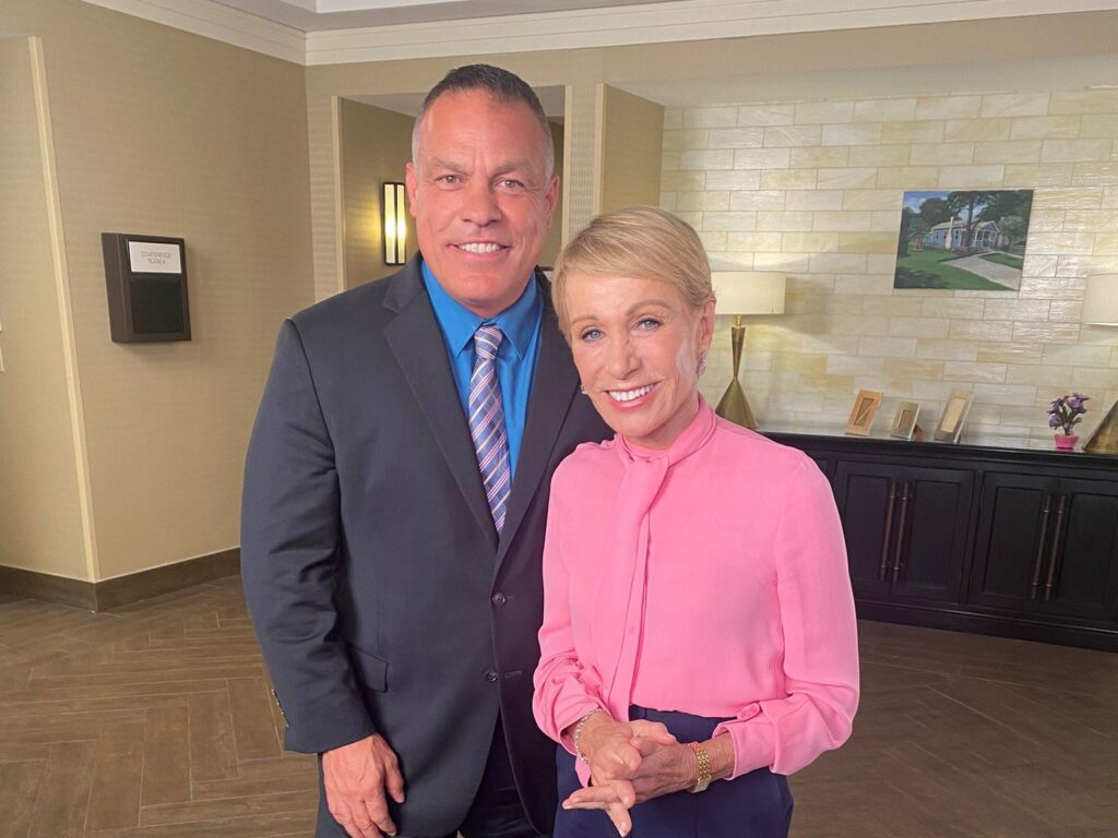 Bernie Gallerani with Barbara Corcoran